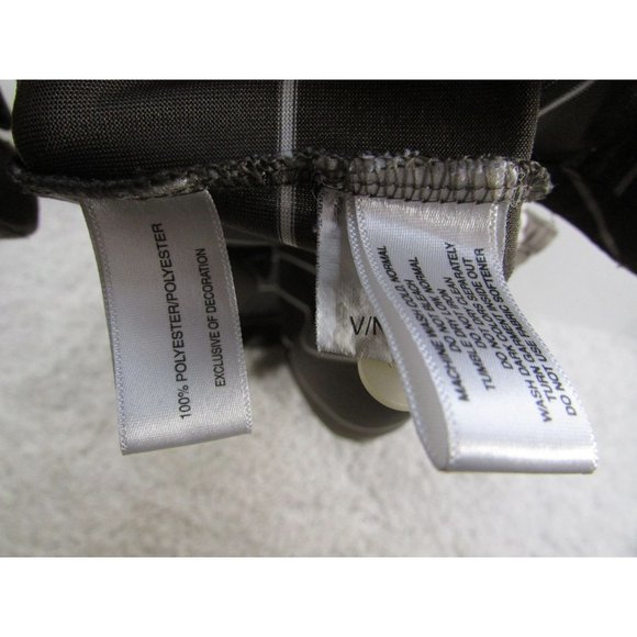 Cutter And Buck CB DryTec Green With White Stripes Cal Polo Shirt Size XLarge - Picture 4 of 7